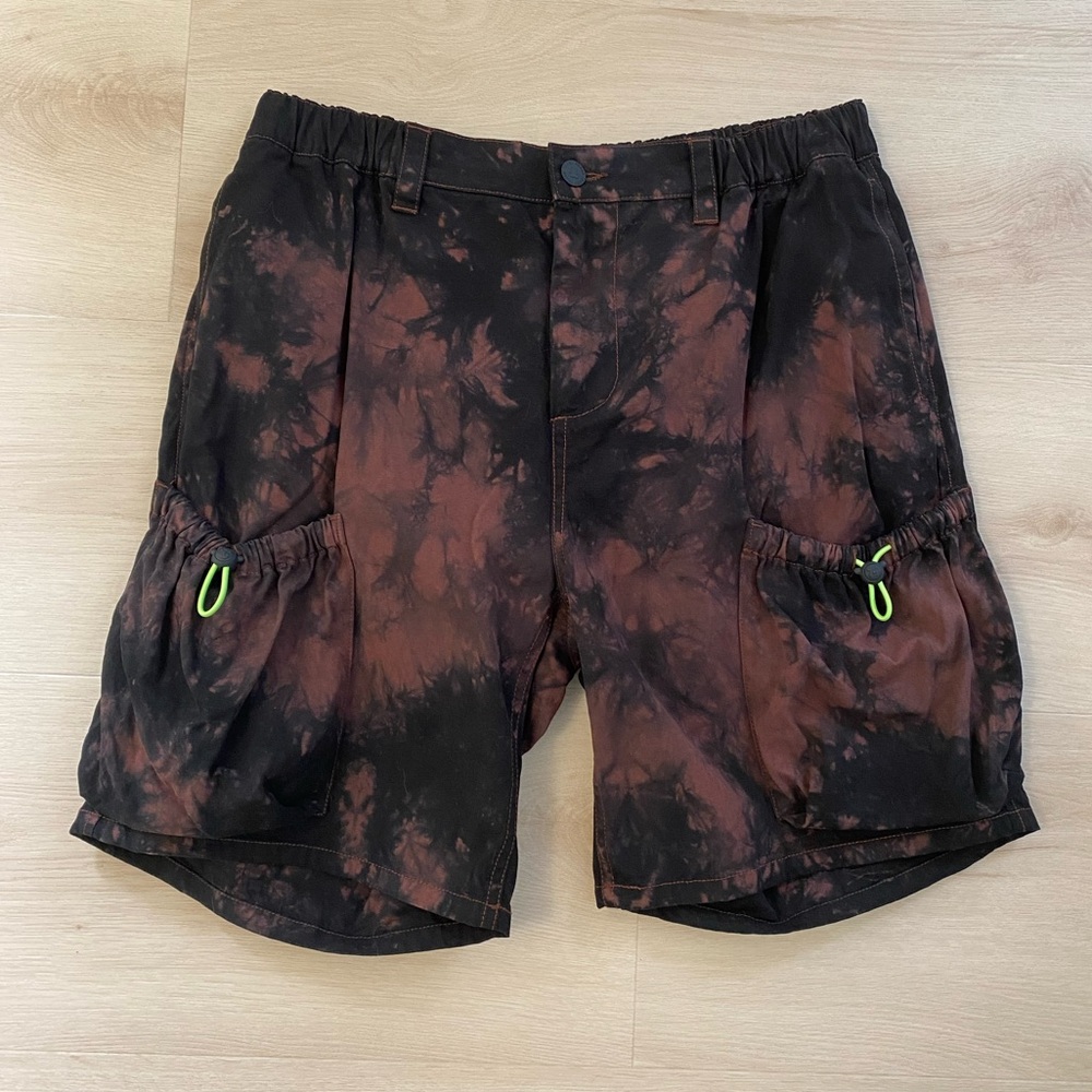 Teddy Fresh Bungee Pocket Dyed Shorts NEW (S)
